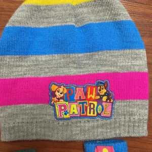 Paw Patrol Beanie with matching gloves
